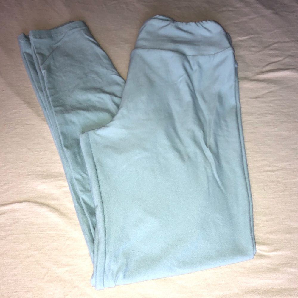 Lularoe Leggings mint green- OS